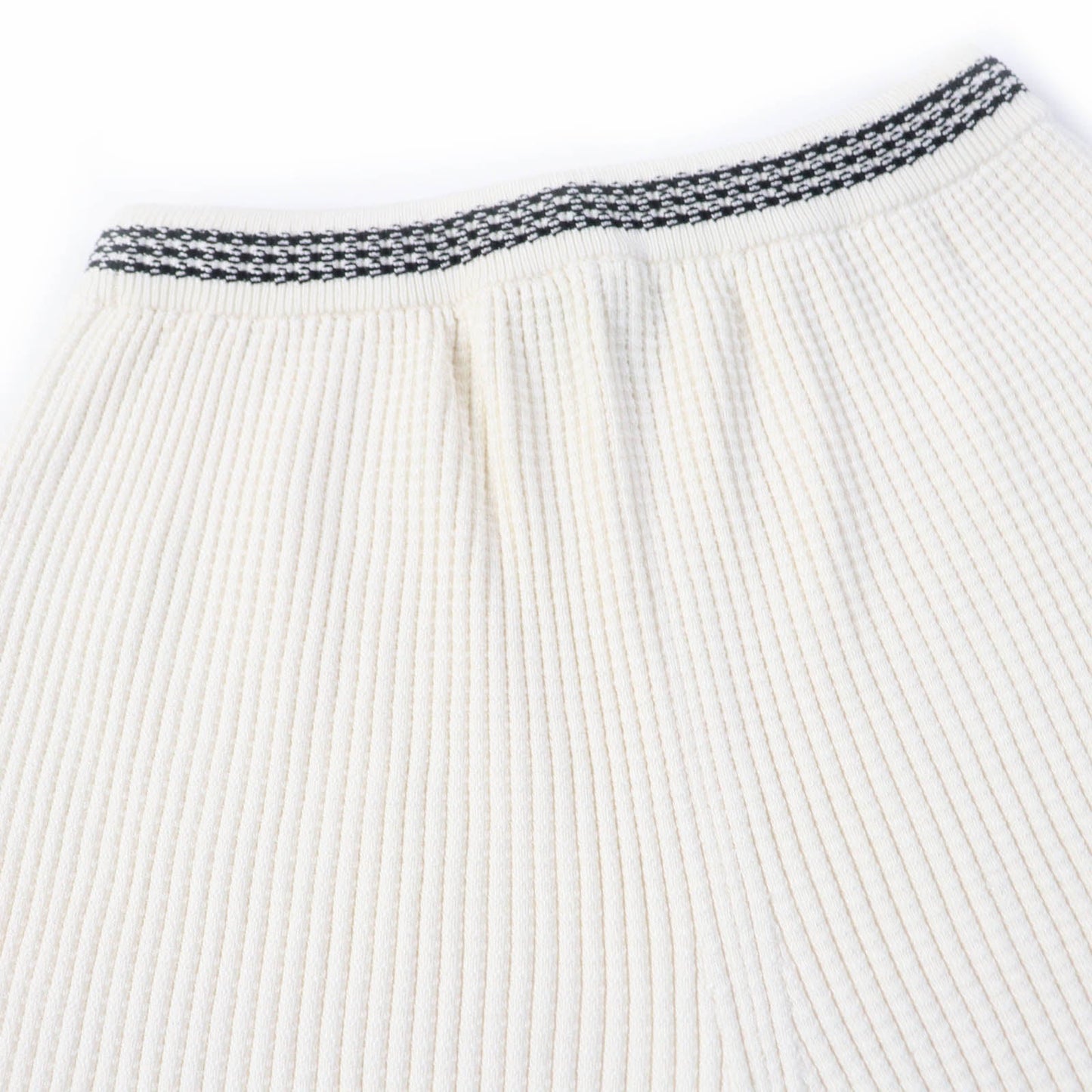 Chanel COCO Mark Silk Knit Shorts Ivory 36