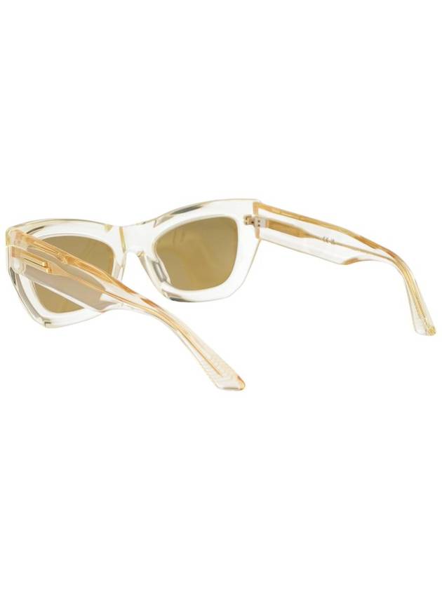 Bottega Veneta Sunglasses BV1251S 004 TRANSPARENT YELLOW