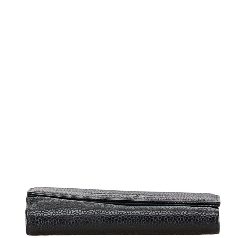 Chanel Caviar Skin Compact Wallet A13496