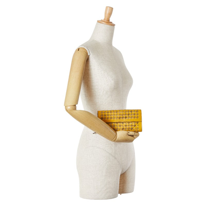 Bottega Veneta Intrecciato Python Leather Wallet