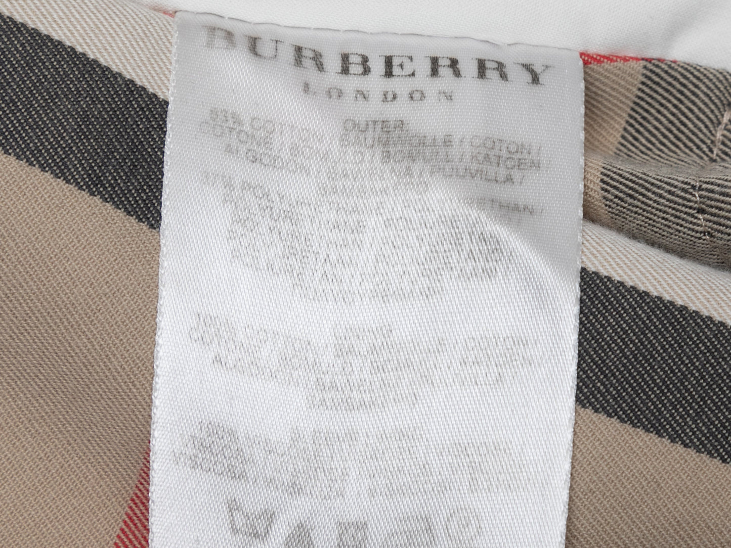 White Burberry Double-Breasted Belted Trench Coat Size US 4