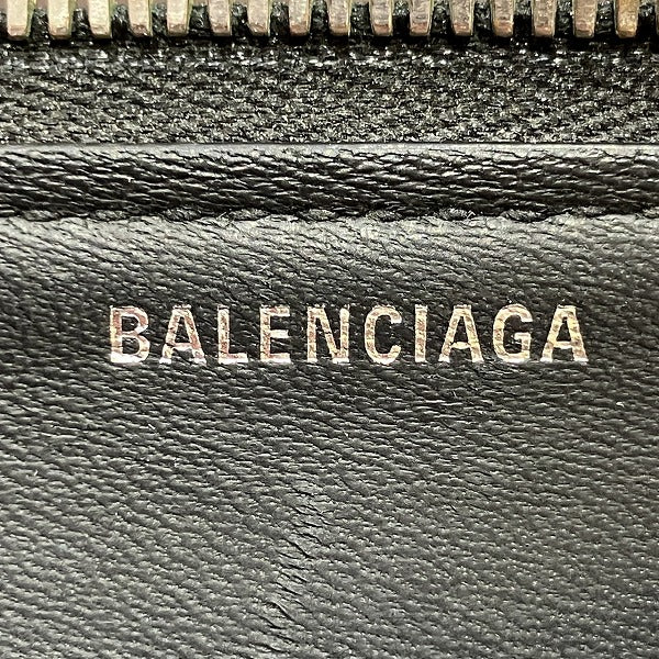 Balenciaga Leather Zip-Around Wallet 551935