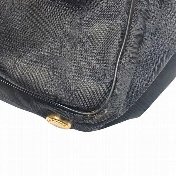 Chanel Nylon Leather Tote MM Bag