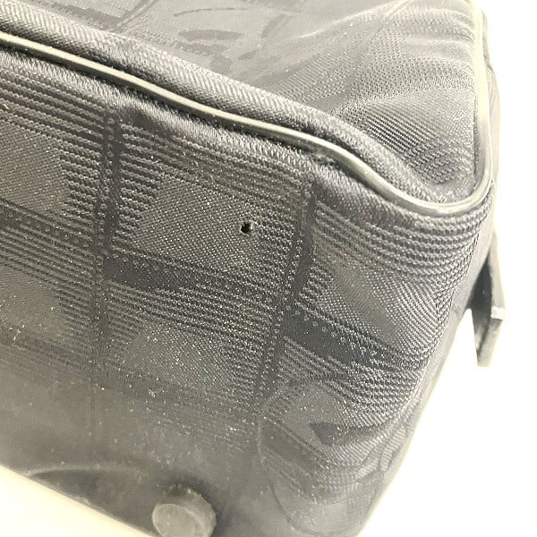 Chanel Nylon Jacquard Leather New Travel Line Handbag A15828