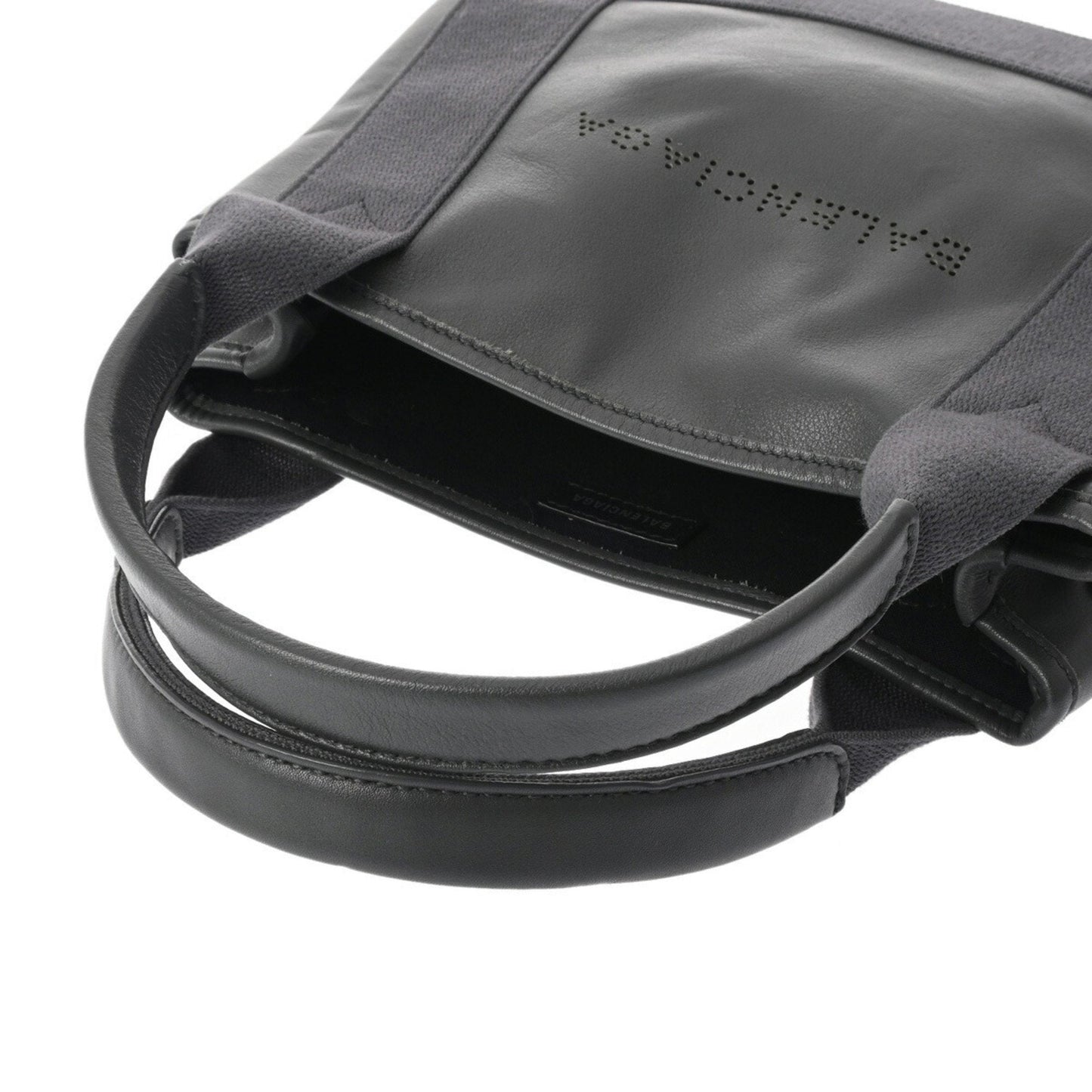 BALENCIAGA Navy Cabas Handbag