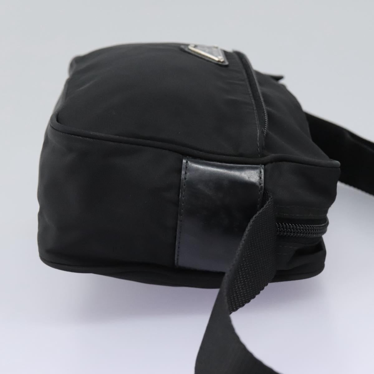 PRADA Shoulder Bag Nylon Black 113953