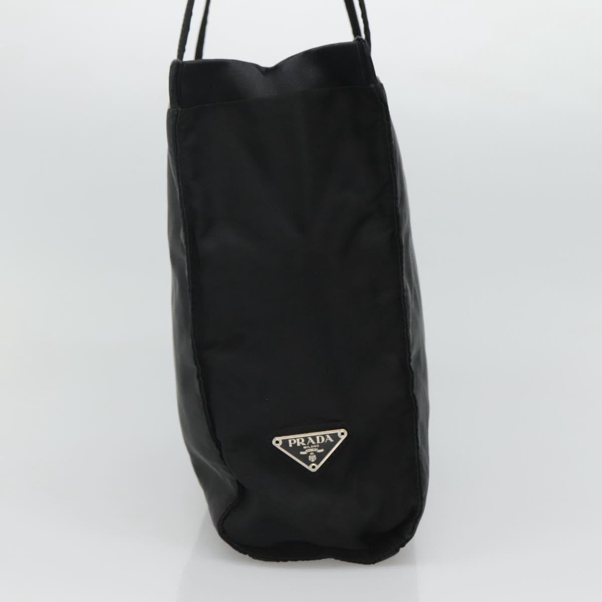 PRADA Tote Bag Nylon Black 114048