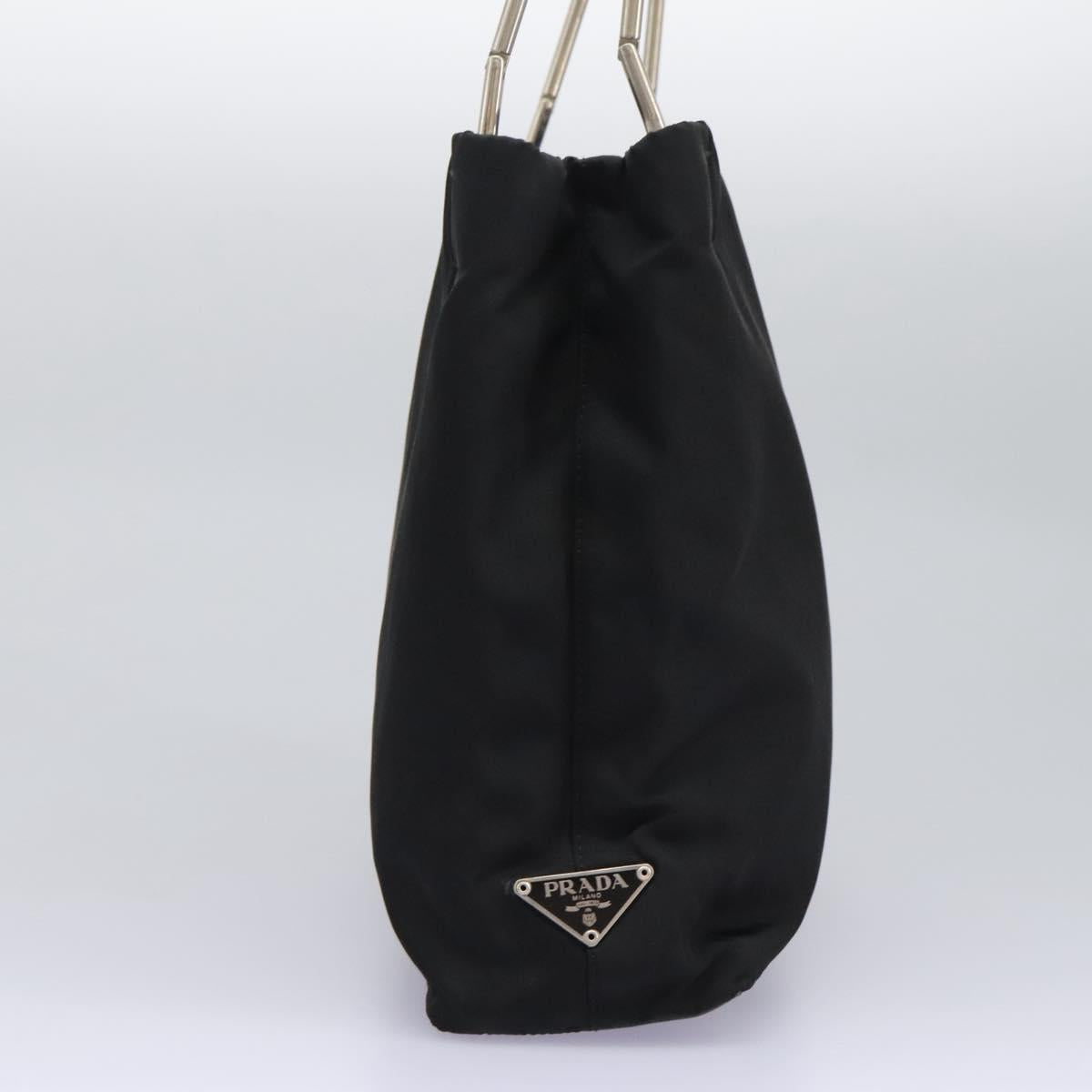 PRADA Tote Bag Nylon Black 114347
