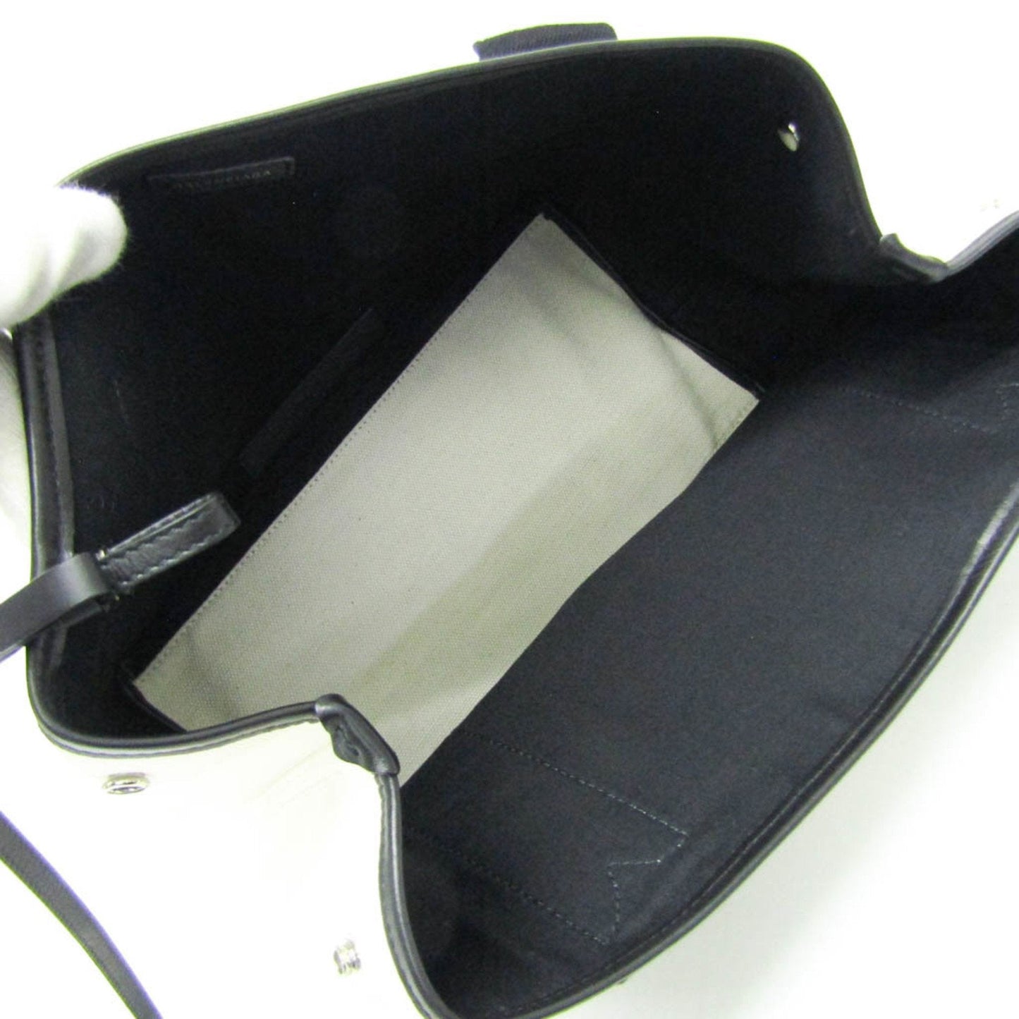 BALENCIAGA Navy Cabas Handbag