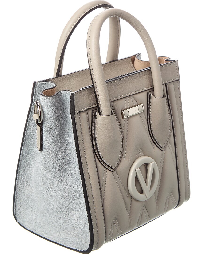 Valentino By Mario Valentino Eva Diamond Leather Tote