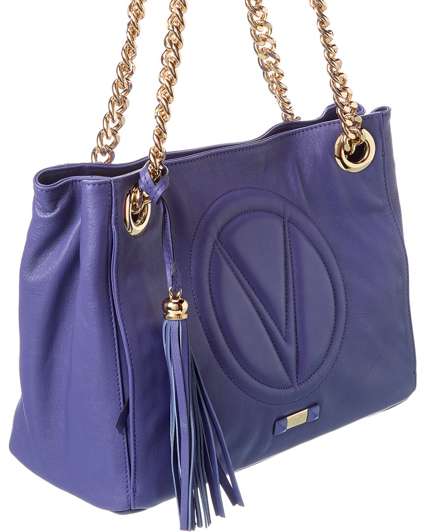 Valentino By Mario Valentino Luisa Signature Leather Shoulder Bag