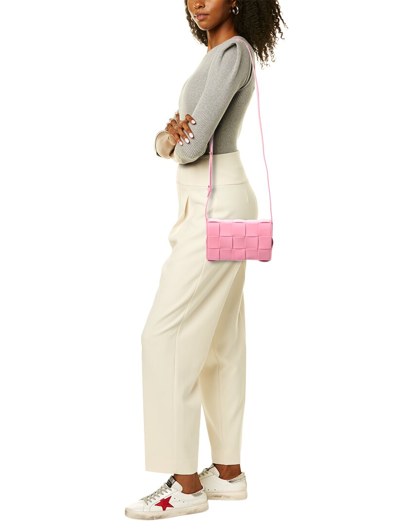 Bottega Veneta Cassette Small Leather Crossbody