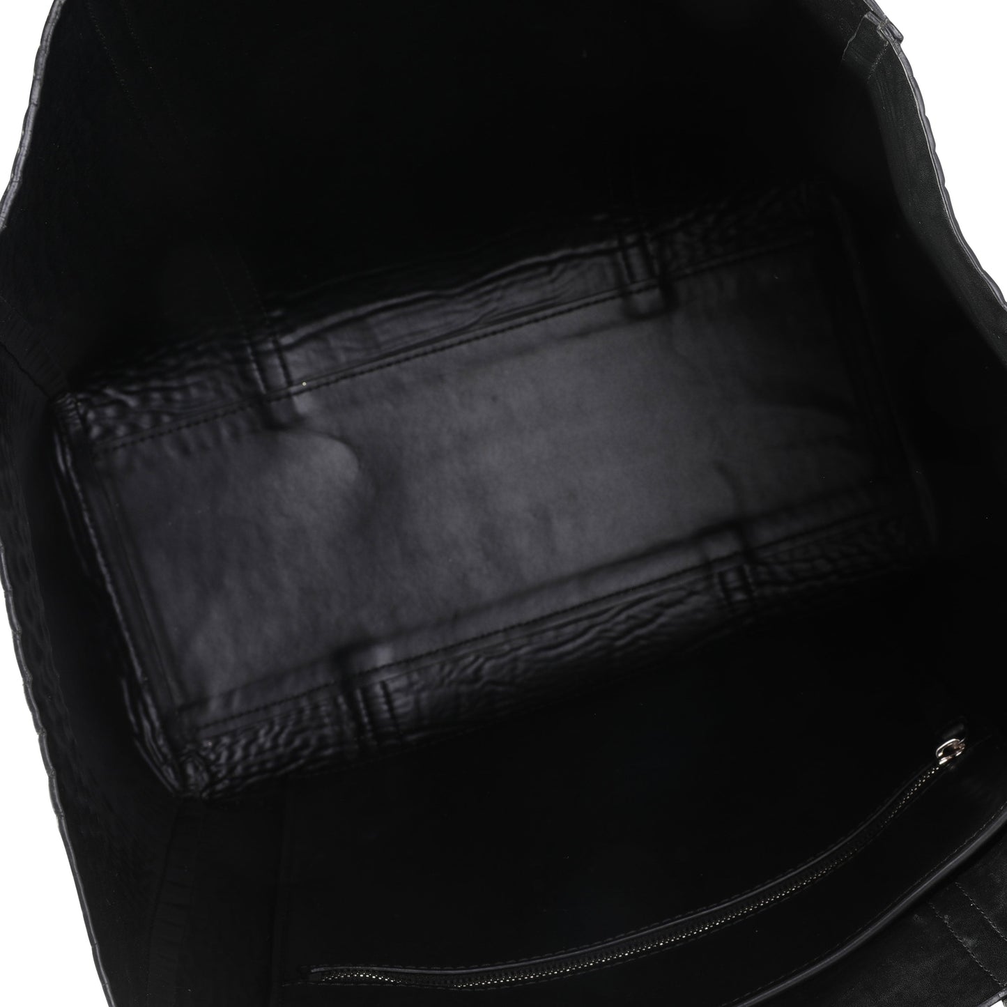 BALENCIAGA Crocodile-Embossed Leather Small Everyday Tote