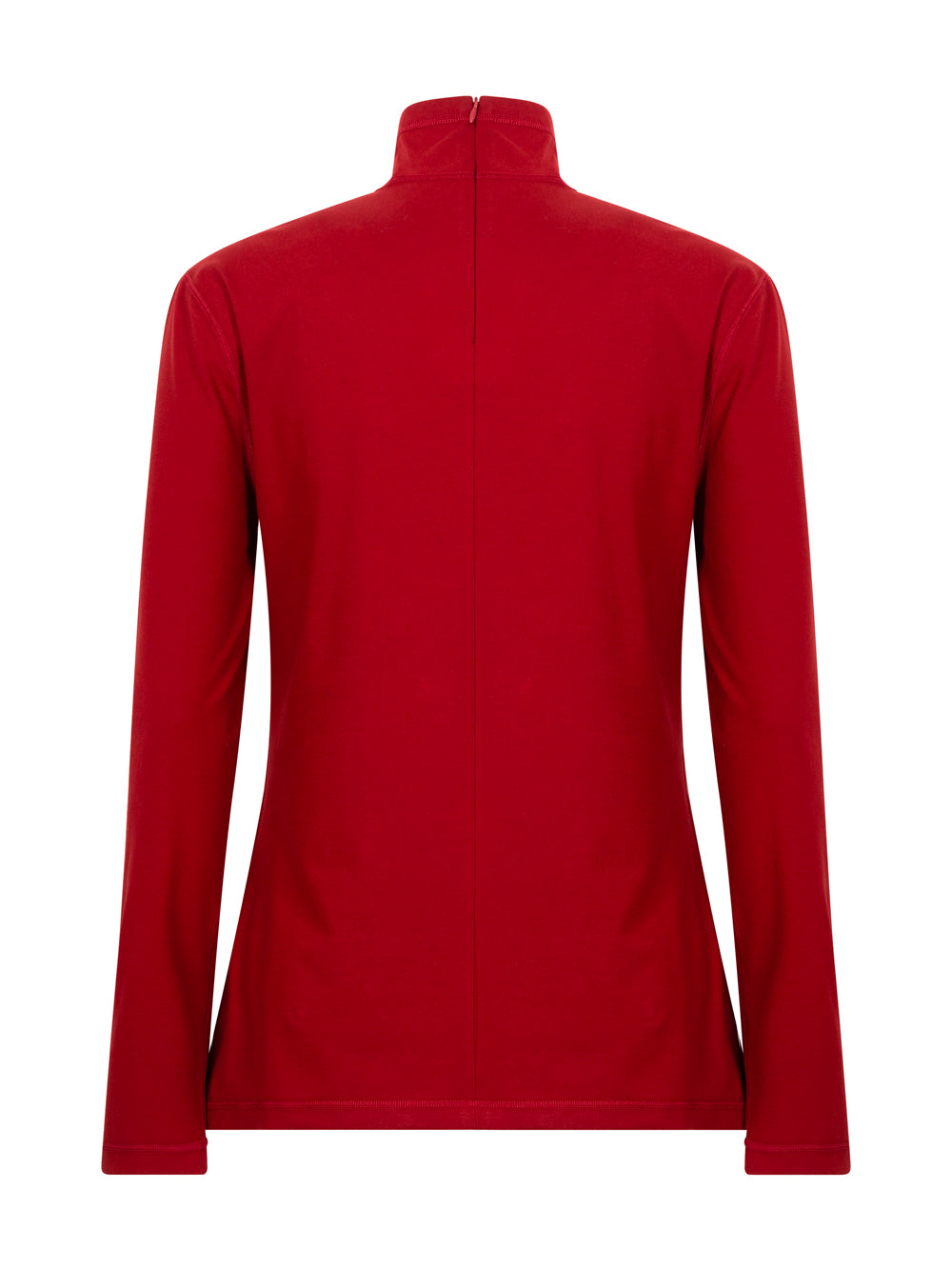 Bottega Veneta Women Stretch Cotton Jersey Turtleneck Top