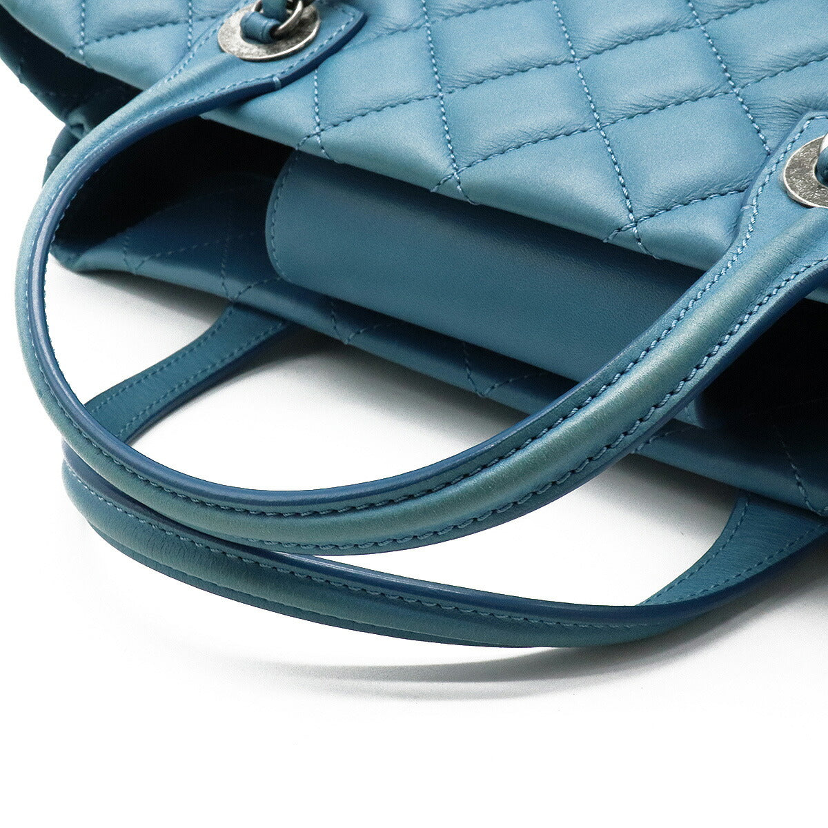 Chanel Matelasse Coco Mark Leather Tote Bag