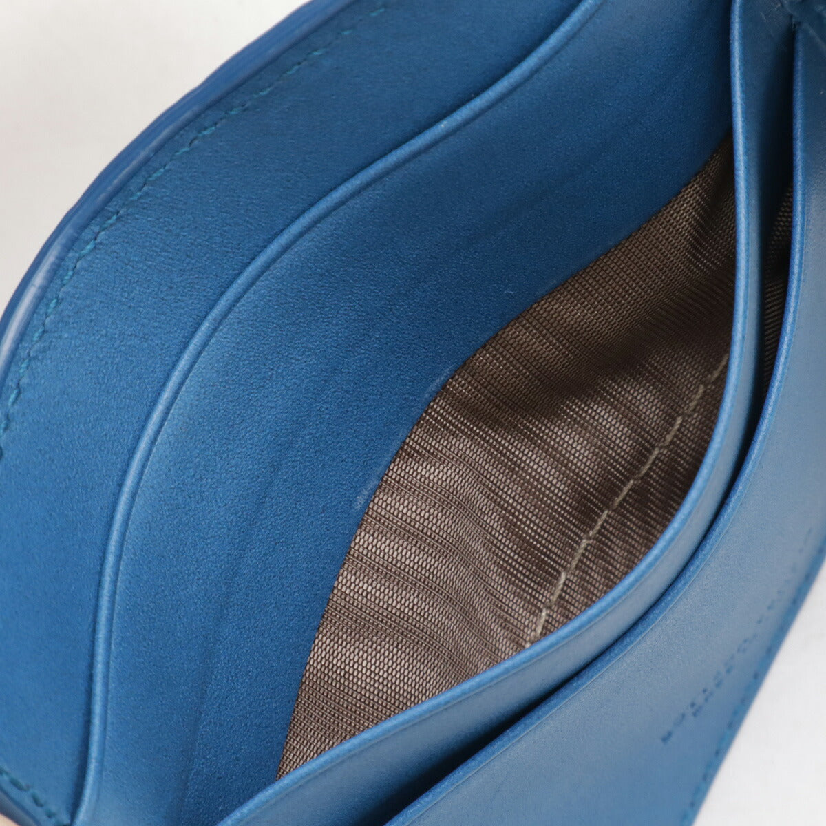 Bottega Veneta Leather Intrecciato Money Clip Wallet