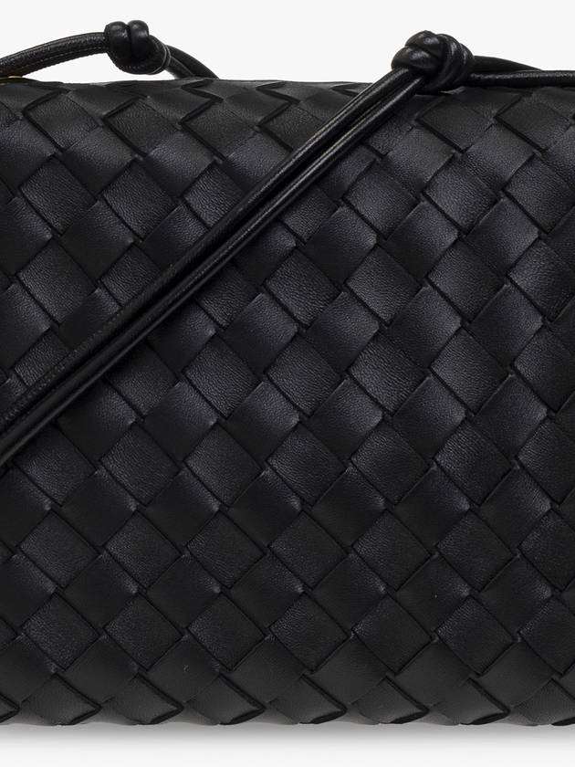 Bottega Veneta Loop Camera Small Cross Bag Black