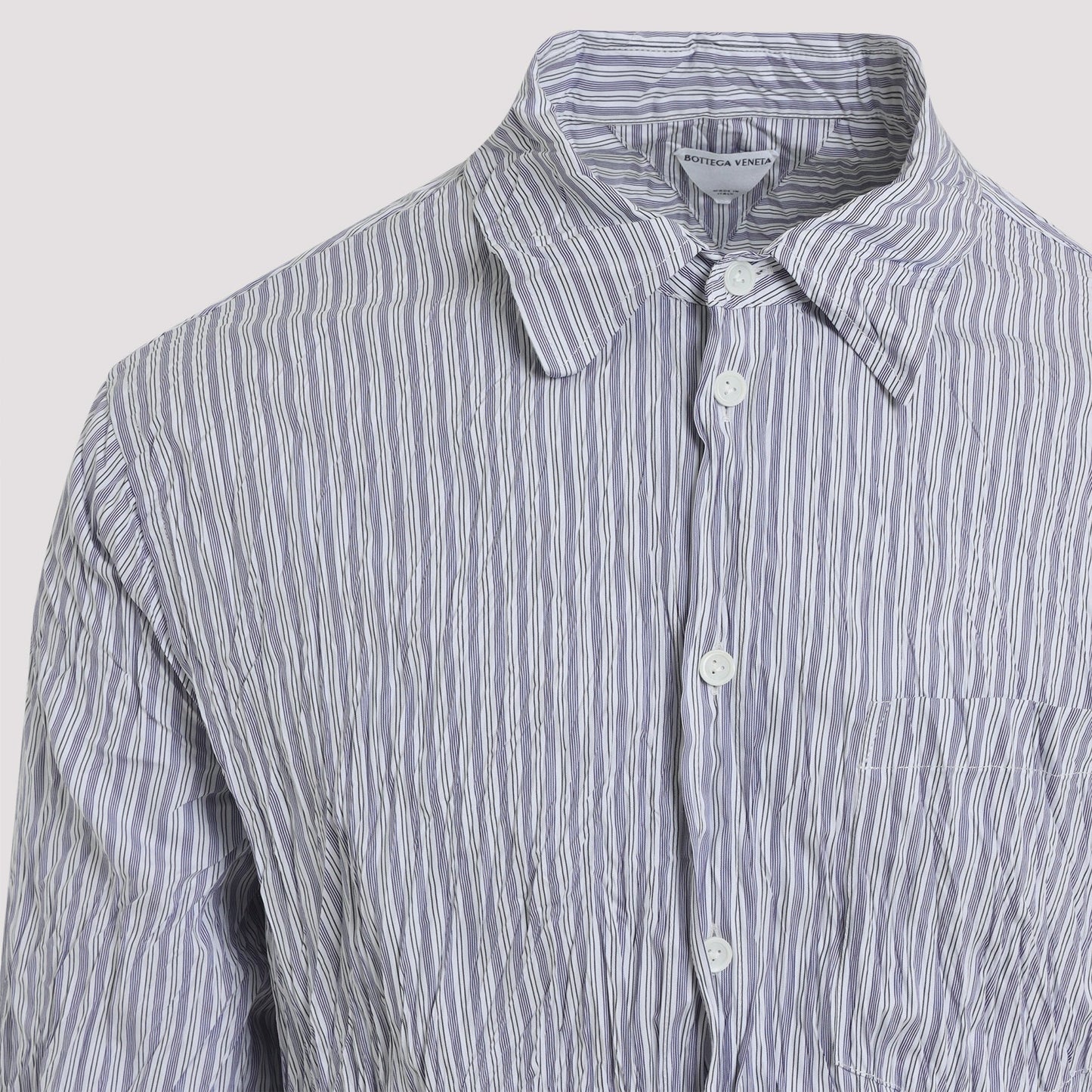 Bottega Veneta Crushed Poplin Shirt Men