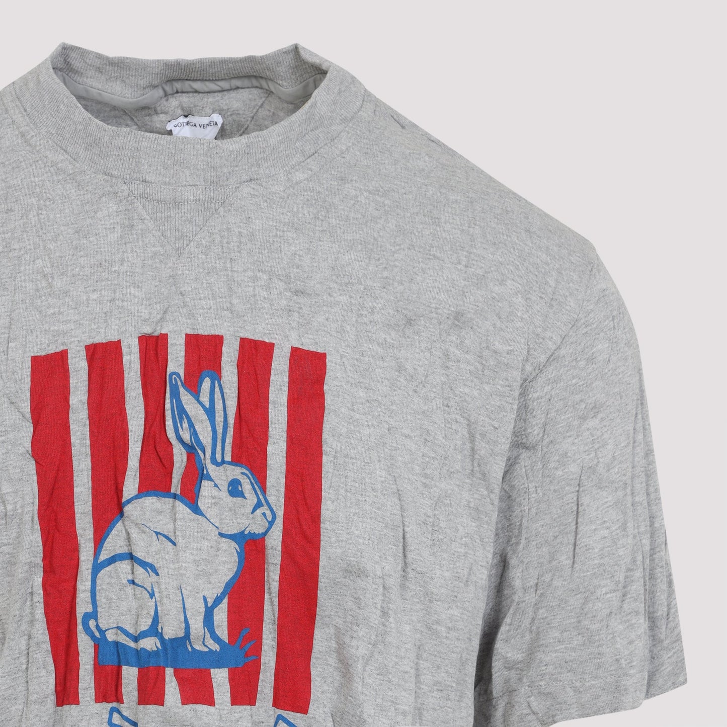 Bottega Veneta Crushed Cotton Si-Si T-Shirt Men