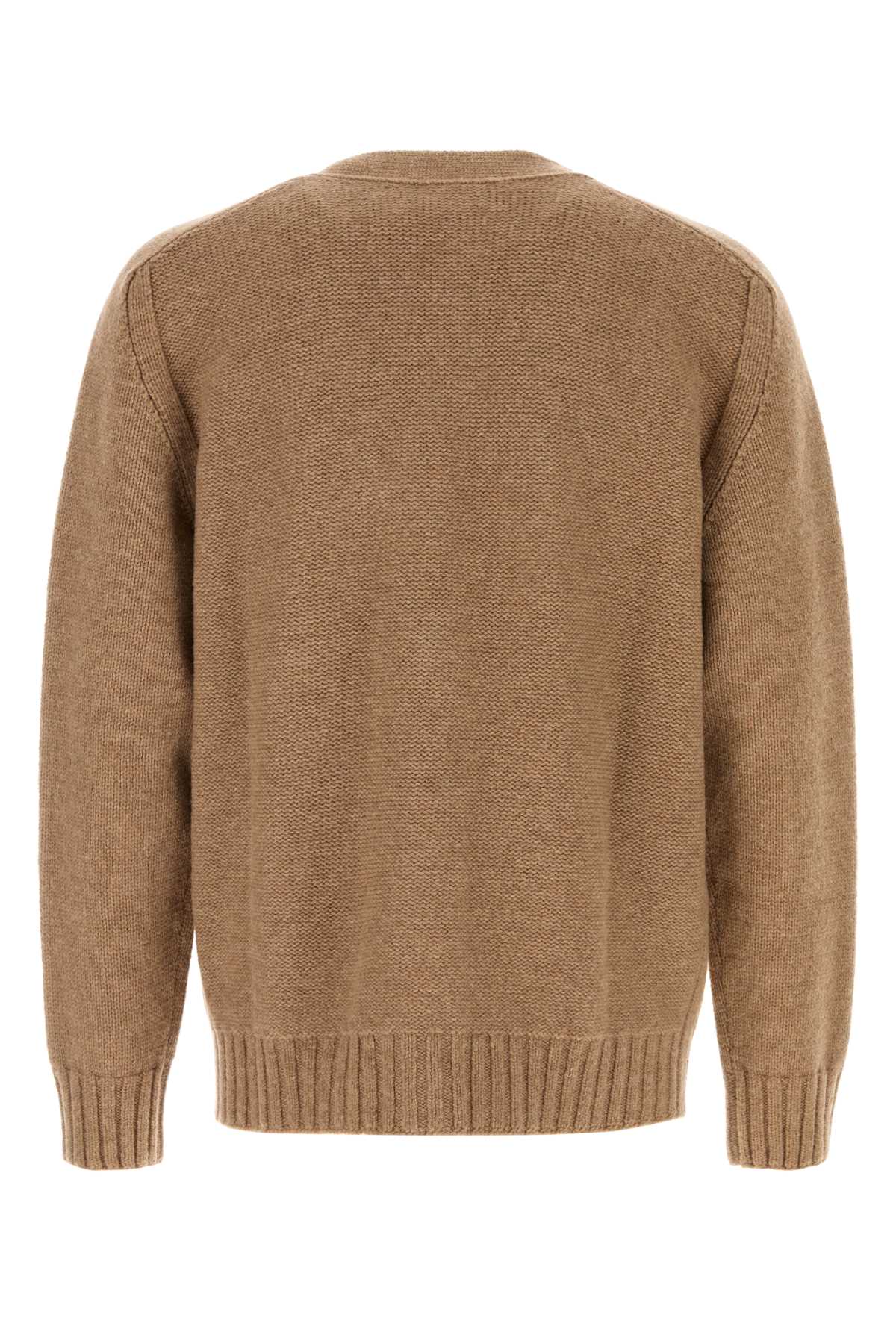 Bottega Veneta Men Biscuit Wool Cardigan