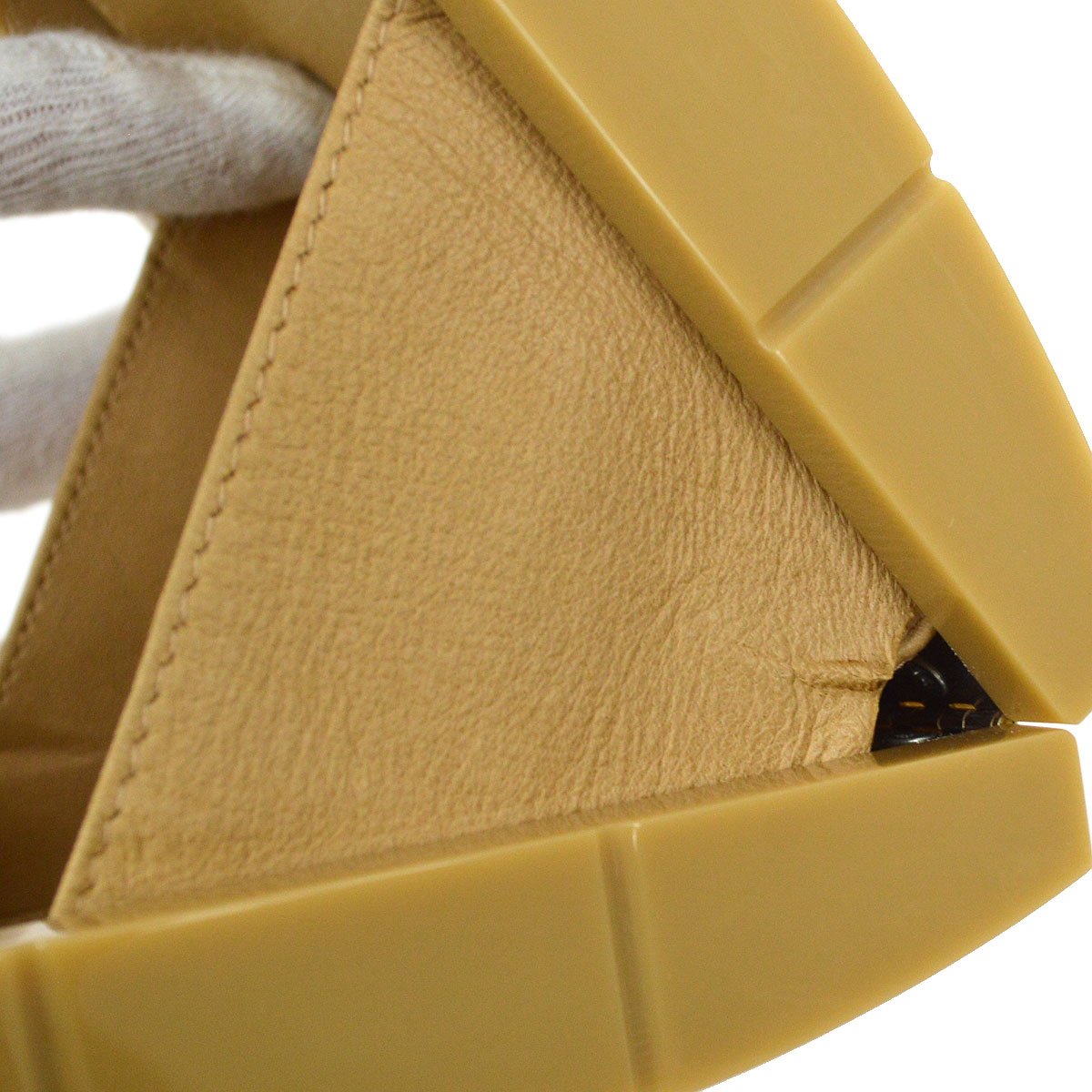 CHANEL 2002 Beige Choco Bar Evening Bag