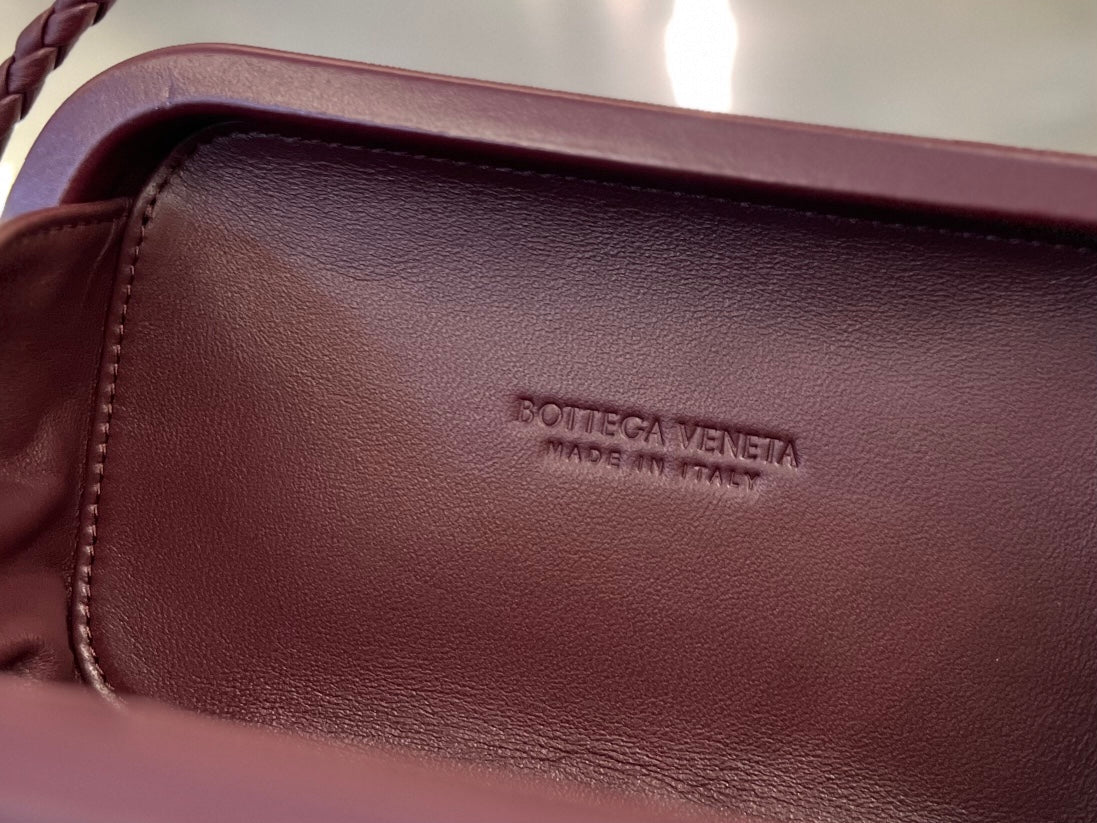 Bottega Veneta KNOT 20 IN BAROLO LAMBSKIN WITH CHAIN