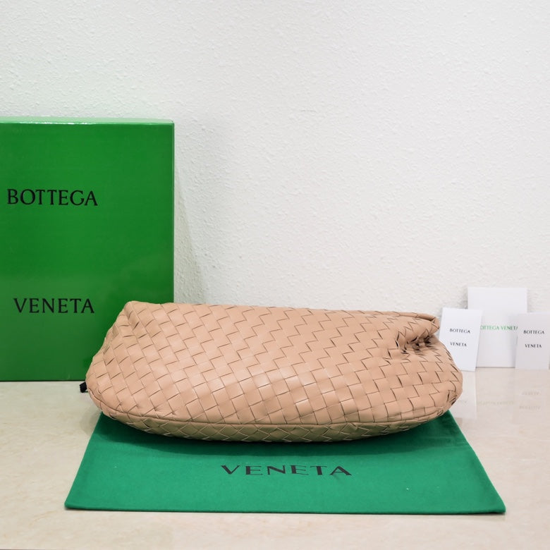 Bottega Veneta small jodie 48 pinkish beige lambskin