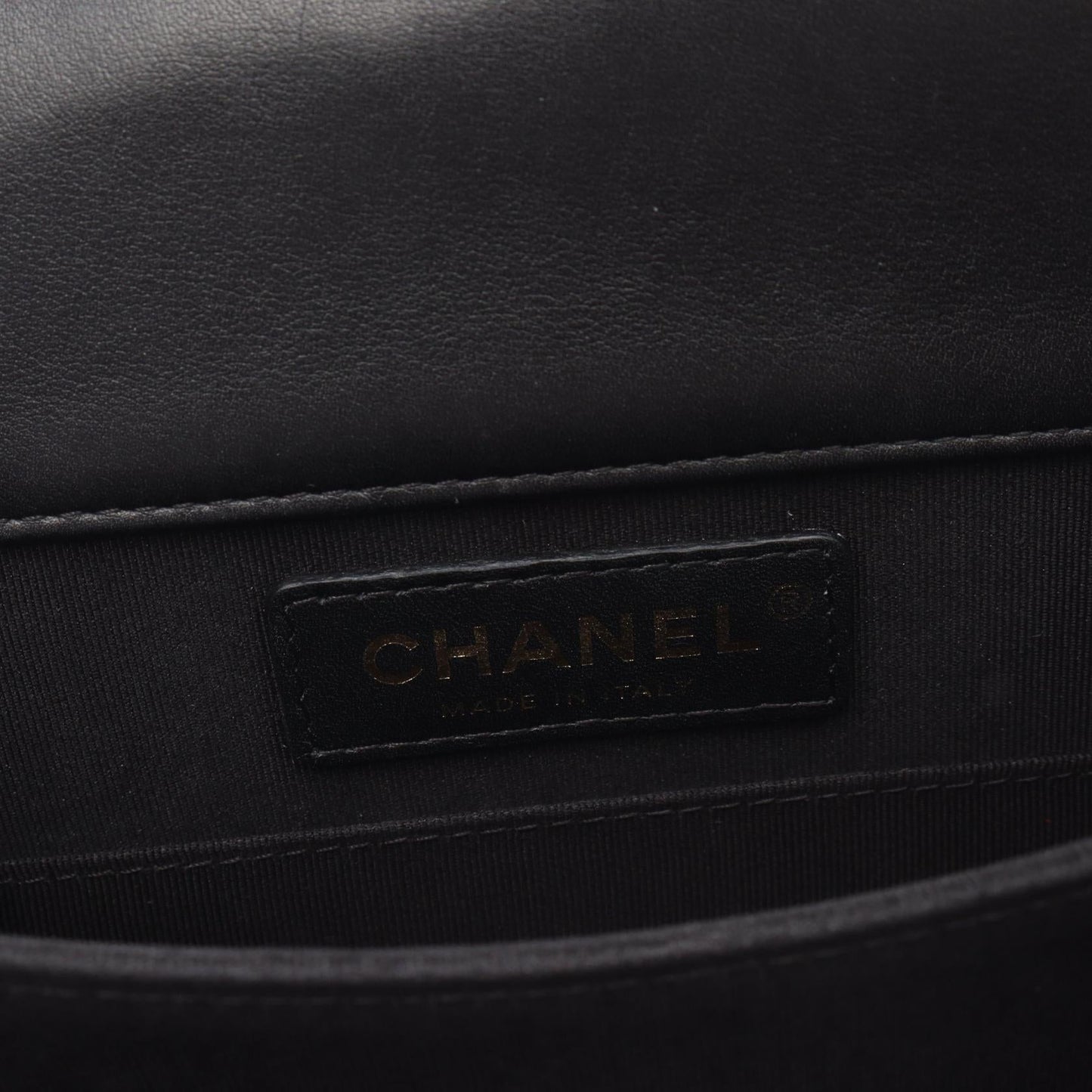 Chanel Chevron North/South Le Boy Bag Leather Shoulder Bag AS0130 in Great Condition