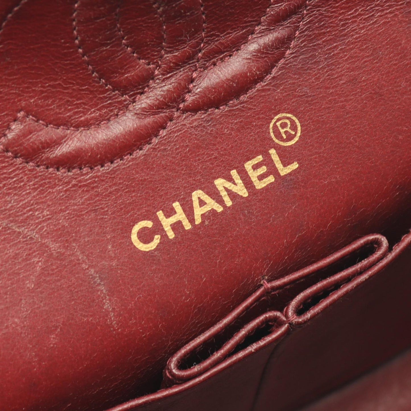 Chanel Lambskin Matelasse W Flap Shoulder Bag