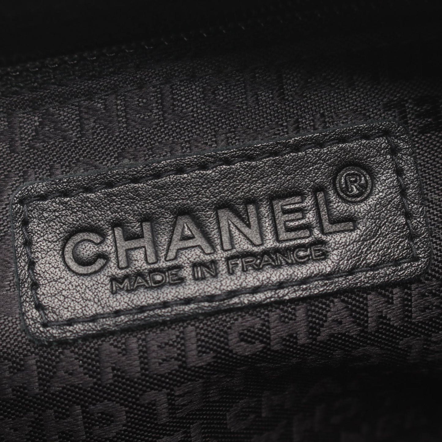 Chanel East West Chocolate Bar Leather Handbag in New Condition