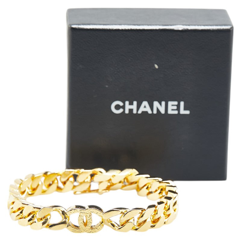 Chanel Coco Mark Gold Bracelet