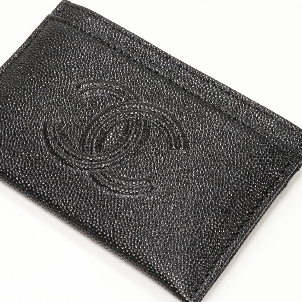 Chanel Caviar Skin Card Case