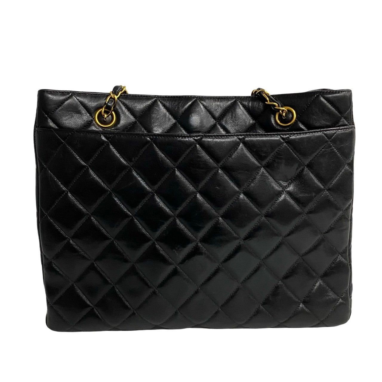 Chanel Matelasse Chain Tote Bag Leather Tote Bag