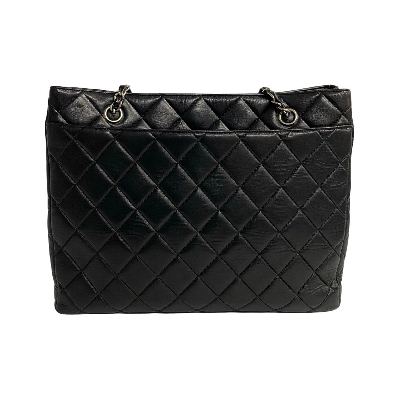 Chanel CC Matelasse Tote Bag Leather Tote Bag