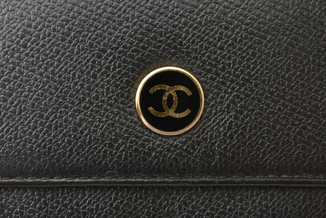 Chanel Leather Bifold Wallet A20902