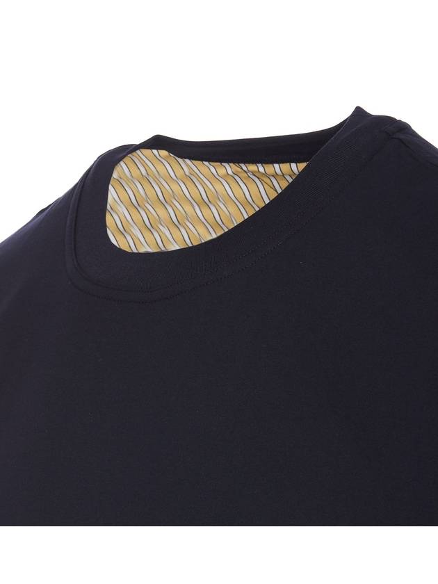 Bottega Veneta Double Layer Striped Cotton T-Shirt 754683 V4HQ04133 B0011165528