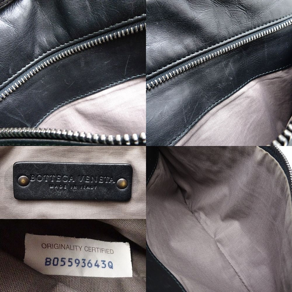 Bottega Veneta Leather Body Bag Intrecciato