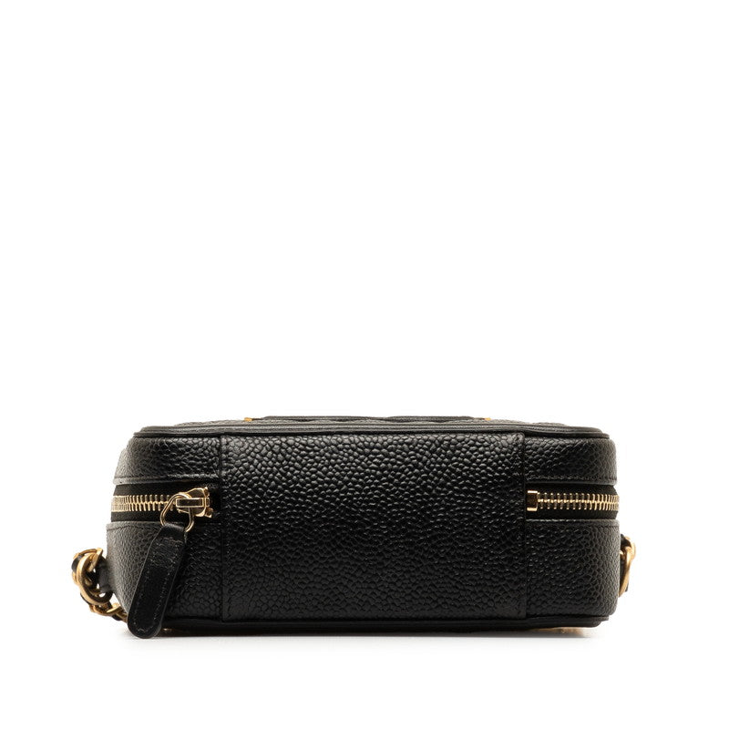 Chanel Caviar CC Filigree Chain Shoulder Bag