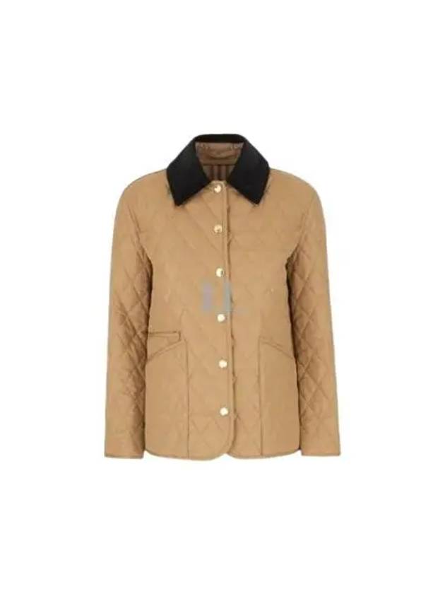 Burberry Dranefel Quilted Jacket Camel
