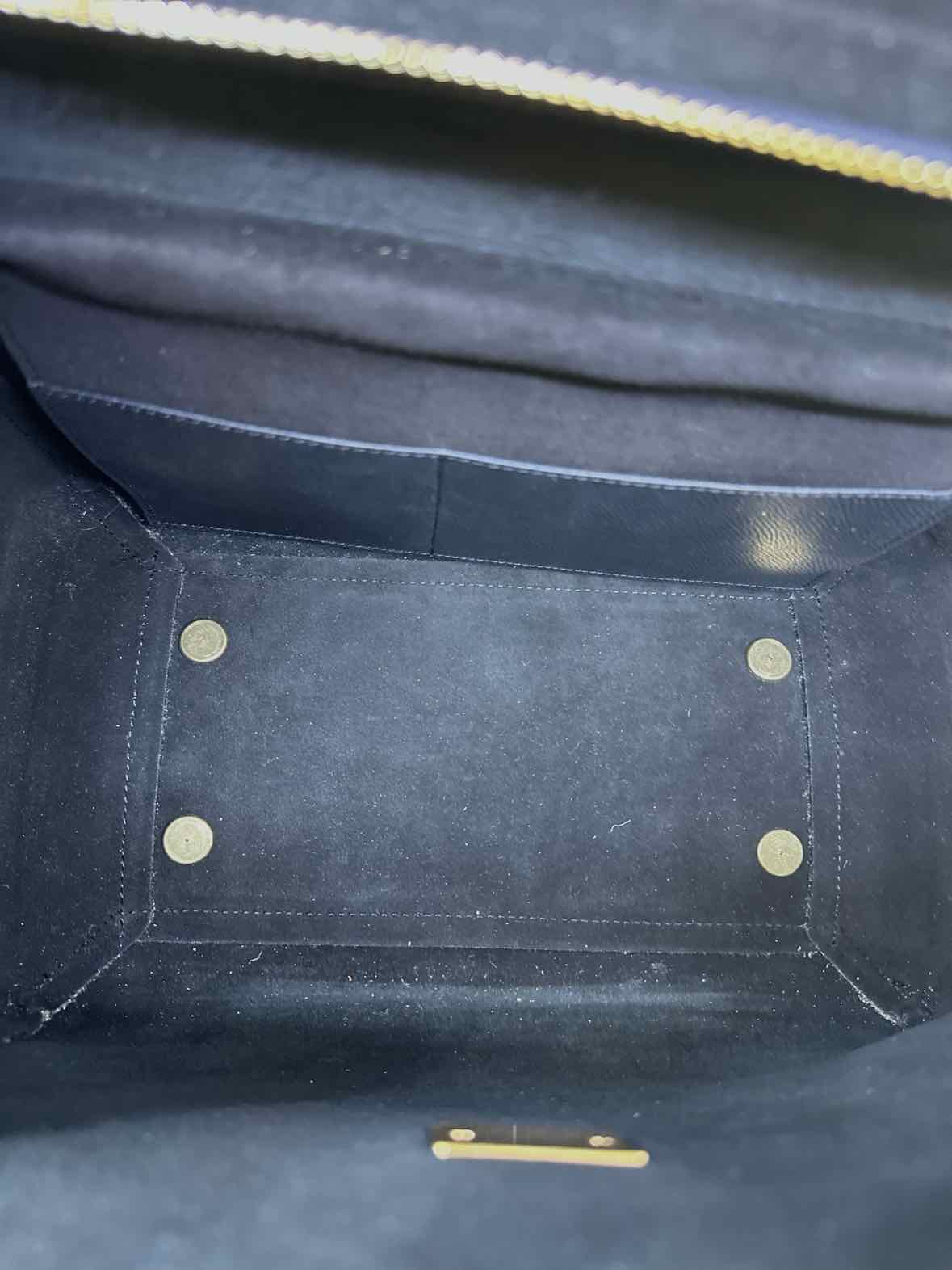 CELINE Belt Bag Black Leather Solid Handbag