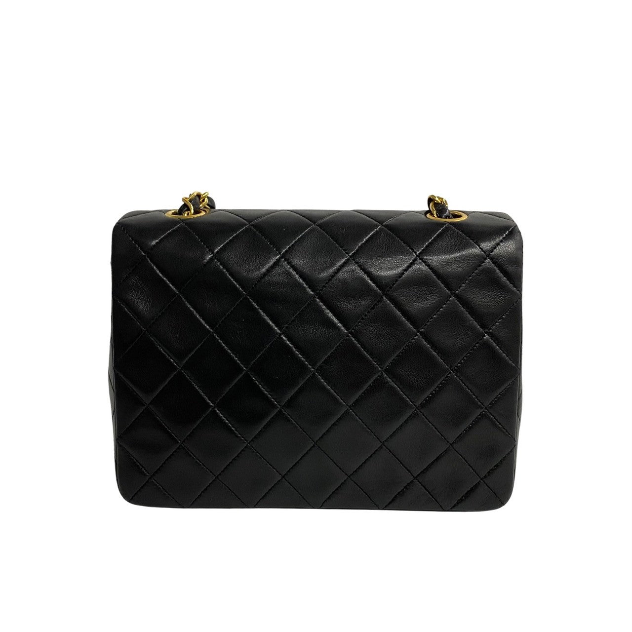 Chanel Classic Mini Square Single Flap Bag Leather Crossbody Bag in New Condition