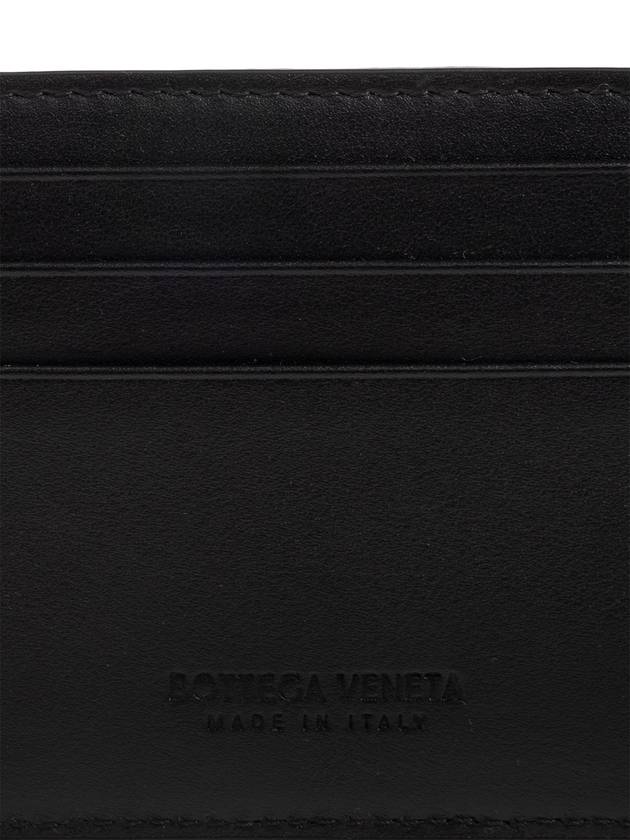 Bottega Veneta Intrecciato Card Wallet Black