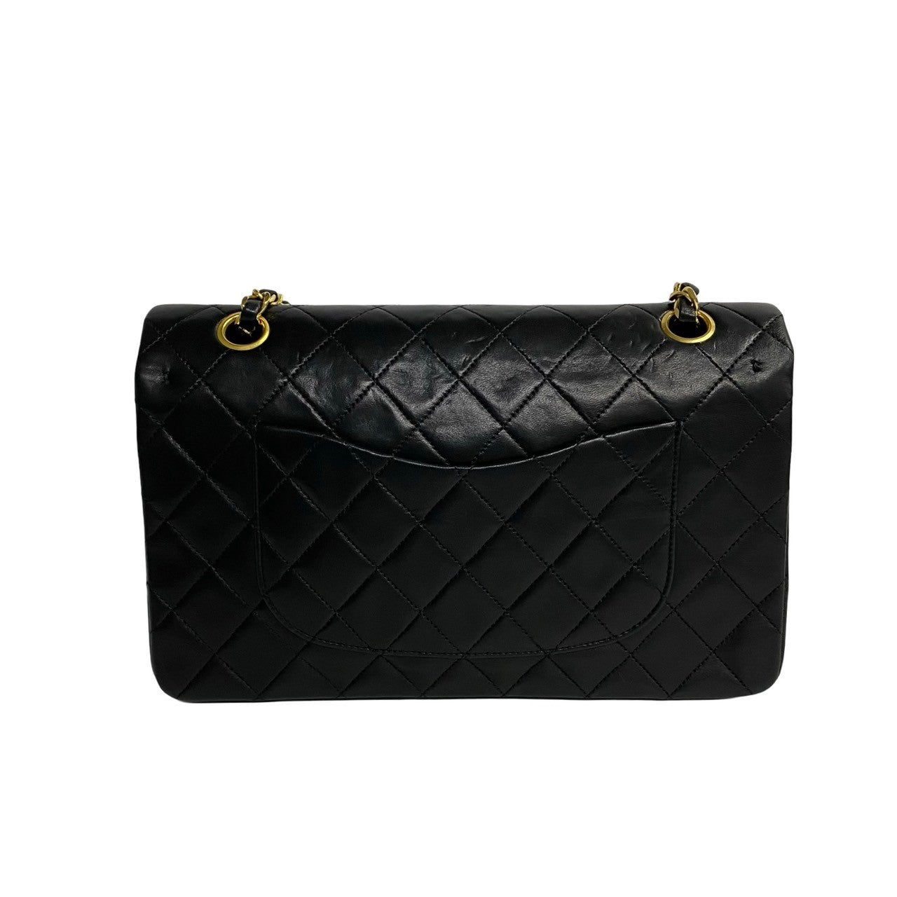 Chanel Medium Classic Double Flap Bag Leather Crossbody Bag