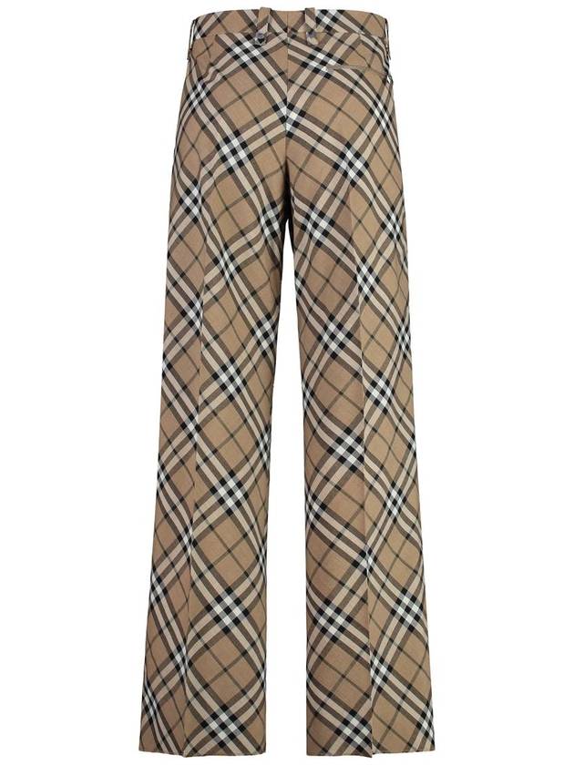 Burberry Burberry Wool Blend Trousers
