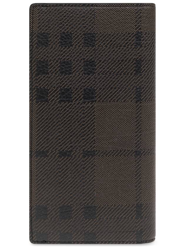 Burberry B Shield Bifold Long Wallet Slate