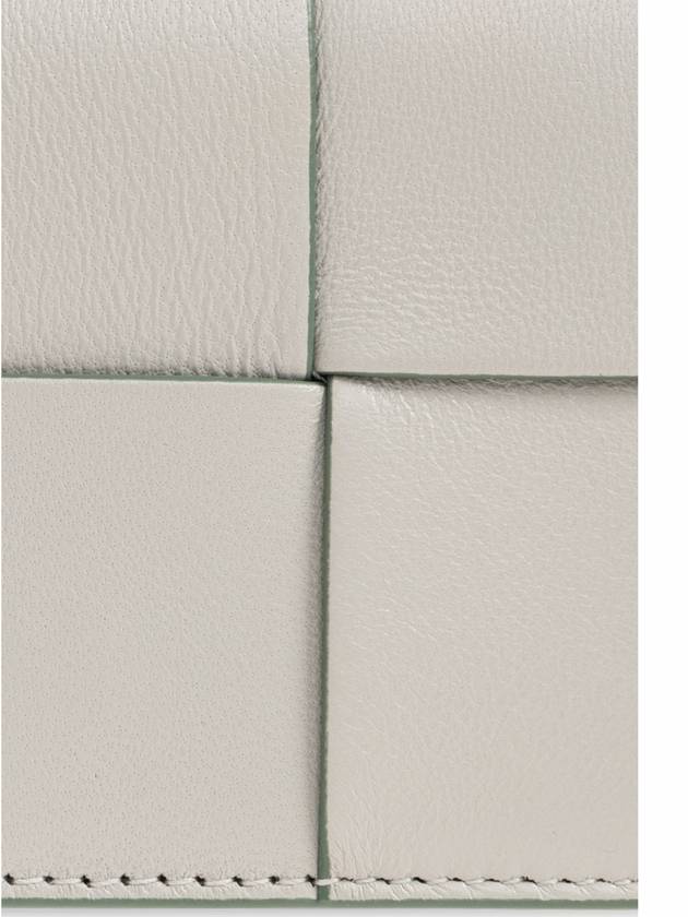 Bottega Veneta Intrecciato Card Wallet Grey