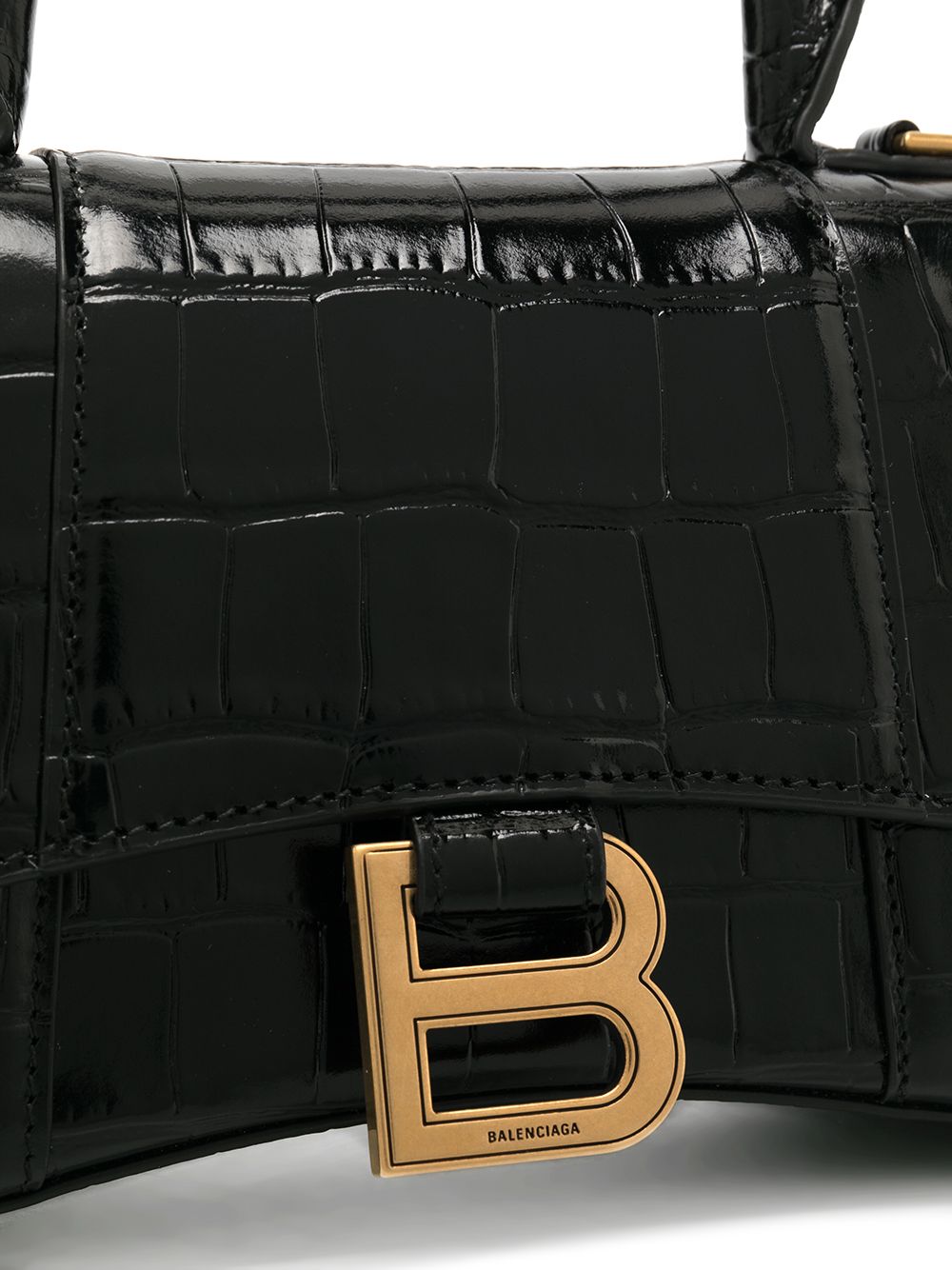 BALENCIAGA Mini Leather Skin Handbag