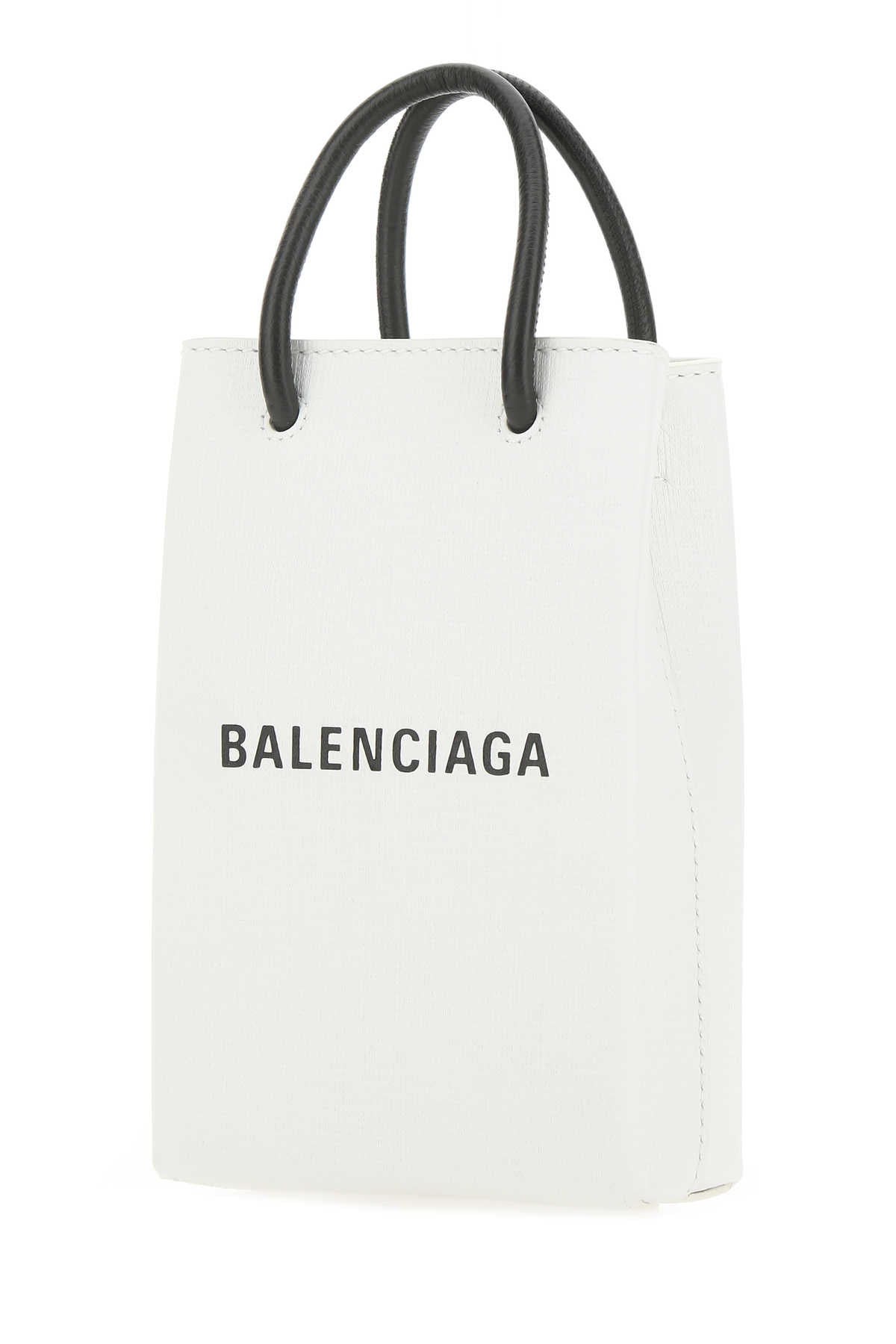 BALENCIAGA Leather Phone Case for Men - SS25 Collection