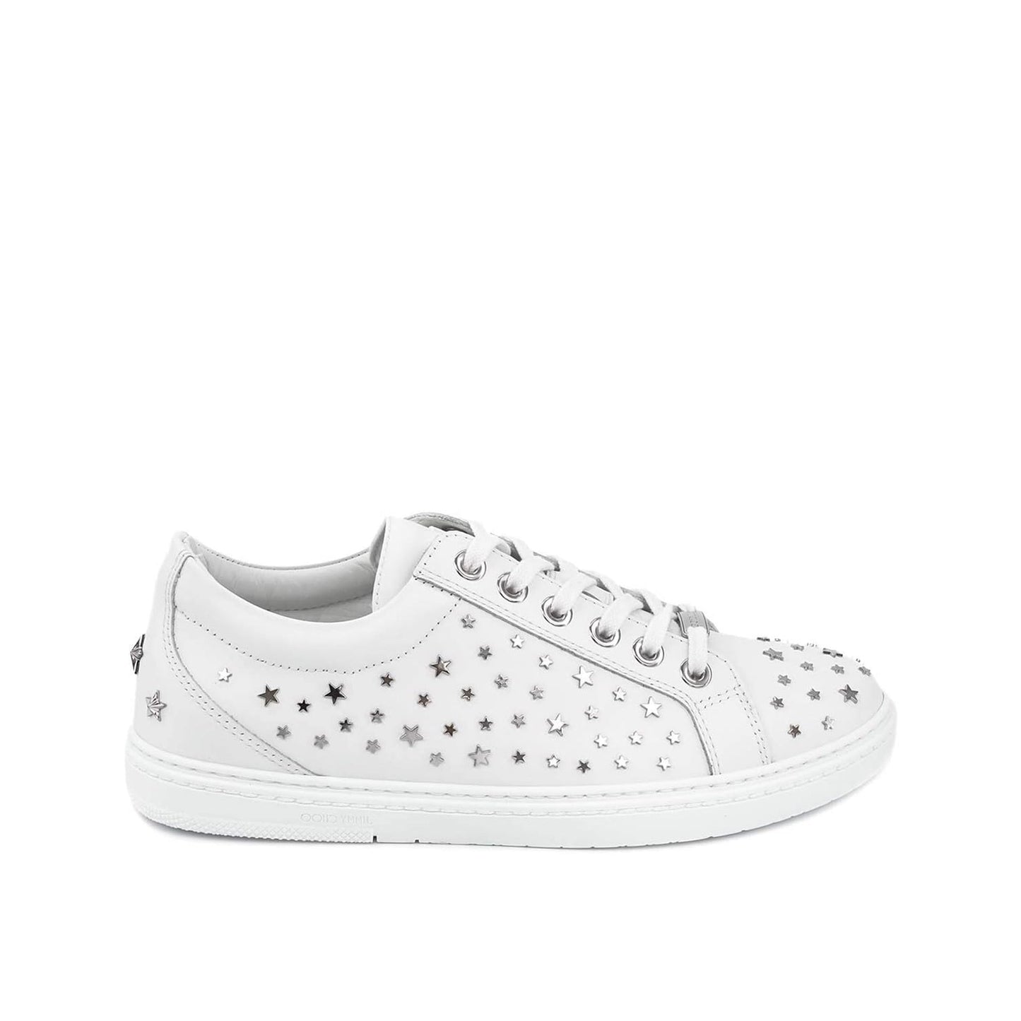 Jimmy Choo Cash Star Leather Sneakers Men