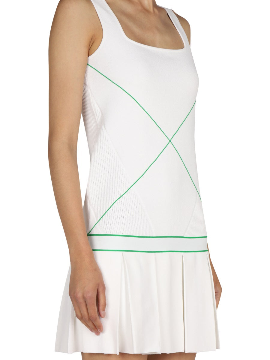 Bottega Veneta Women Logo Embroidery Dress